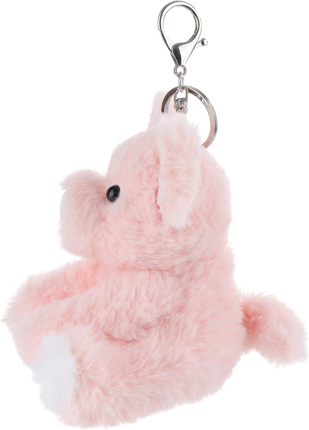 Apricot Lamb Cute Toys – Llavero suave de peluche de cerdo rosa para bolsa de niños, bolso, mochila y bolso (cerdo rosa, 5 pulgadas), Rosado