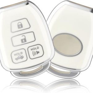 OFFCURVE Funda para llavero de automóvil Toyota Corolla 2014 2015 2016 2017 2018 2019 Camry 2014-2017 Tacoma 2016-2018 Protector de accesorios para OFFCURVE Funda para llavero de automóvil Toyota Corolla 2014 2015 2016 2017 2018 2019 Camry 2014-2017 Tacoma 2016-2018 Protector de accesorios para