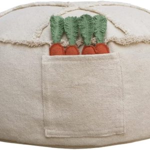 Lorena Canals Puf Tic-Tac-Toe. para guarderías, salas de juegos, dormitorios. Hecho a mano en 100% algodón. Tamaño Ø 1′ 8” x 8″ Lorena Canals Puf Tic-Tac-Toe. para guarderías, salas de juegos, dormitorios. Hecho a mano en 100% algodón. Tamaño Ø 1′ 8” x 8″