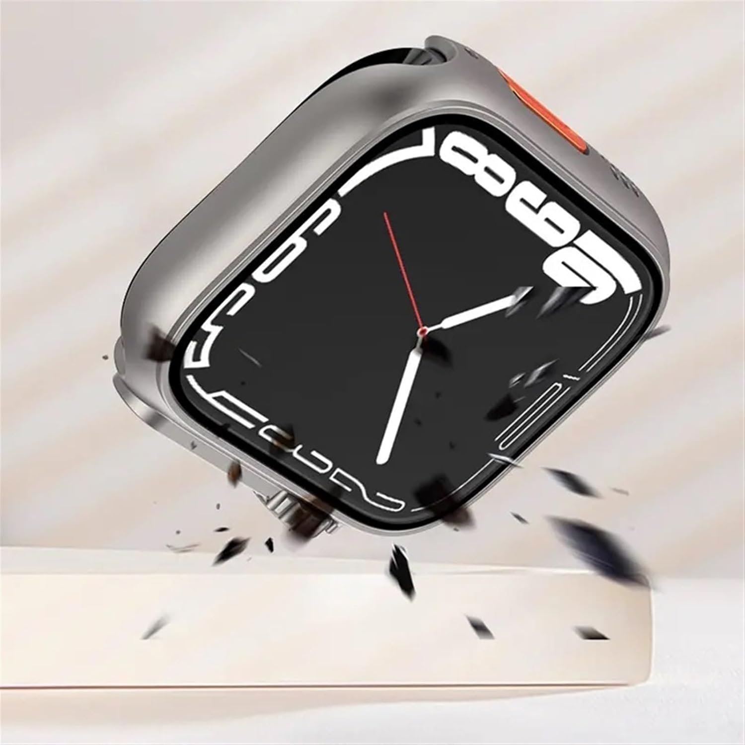 Funda de cristal para Apple Watch de 1.73, 1.77, 1.61, 1.57, 1.57, 1.65 y 1.49 pulgadas, protector de pantalla para iWatch Series 8, 7, SE, 6, 5, 3