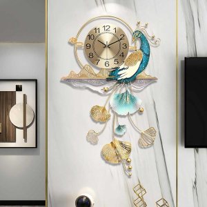 Peacock Wall Clock, Decorative Clock, Creative Modern Decoration Clock for Living Room Clock, Silent Wall Watch Quartz 82 * 50cm(32.2 * 19.6inch) Peacock Wall Clock, Decorative Clock, Creative Modern Decoration Clock for Living Room Clock, Silent Wall Watch Quartz 82 * 50cm(32.2 * 19.6inch)