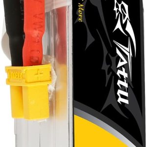 Gens ace Tattu 4S Lipo Batería 14.8 V 450 mAh 75C Lipo Batería XT30 Plug para H Frame Mini RC Racing Drone FPV Gens ace Tattu 4S Lipo Batería 14.8 V 450 mAh 75C Lipo Batería XT30 Plug para H Frame Mini RC Racing Drone FPV