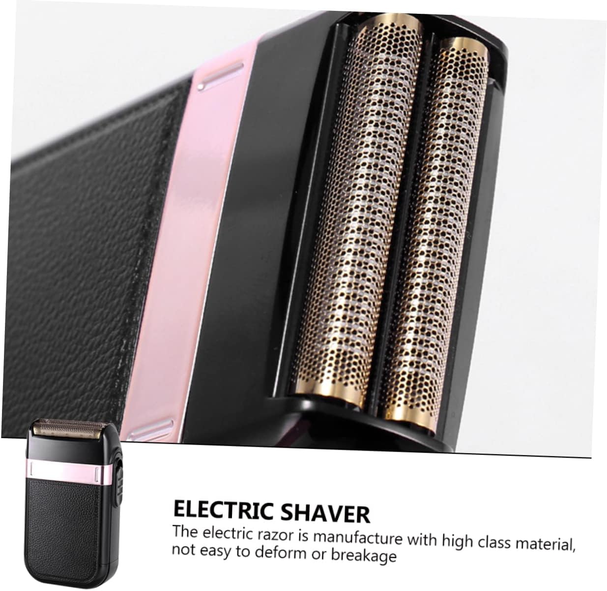 FRCOLOR 1 juego de afeitadora eléctrica masculina afeitadora facial maquinilla de afeitar recta para hombres afeitadora de barba afeitadora