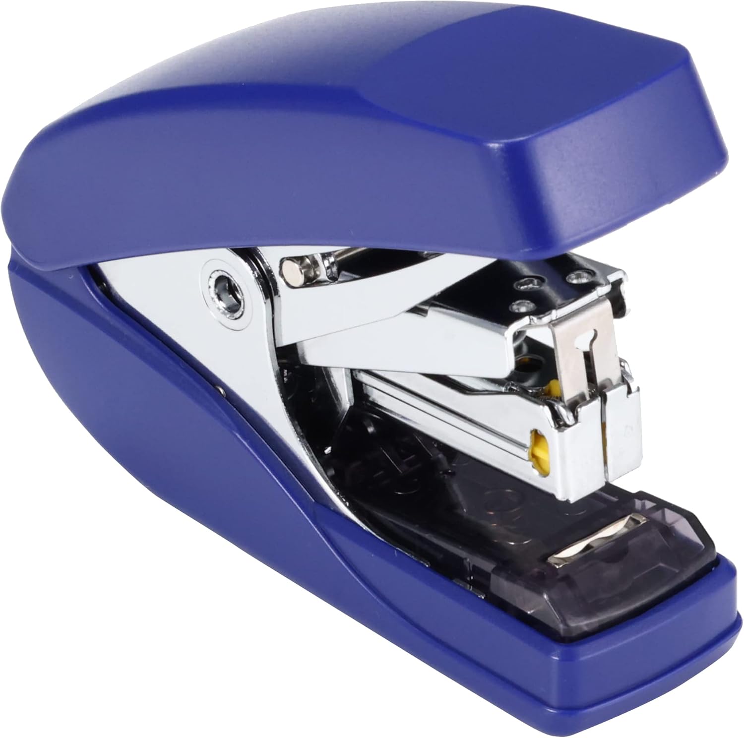 Kokuyo Power Latch Kiss Grapadora, Racchikisu, tipo plano, No. 10, encuadernación de hasta 32 hojas, azul, importación de Japón (SL-MF55-02B)