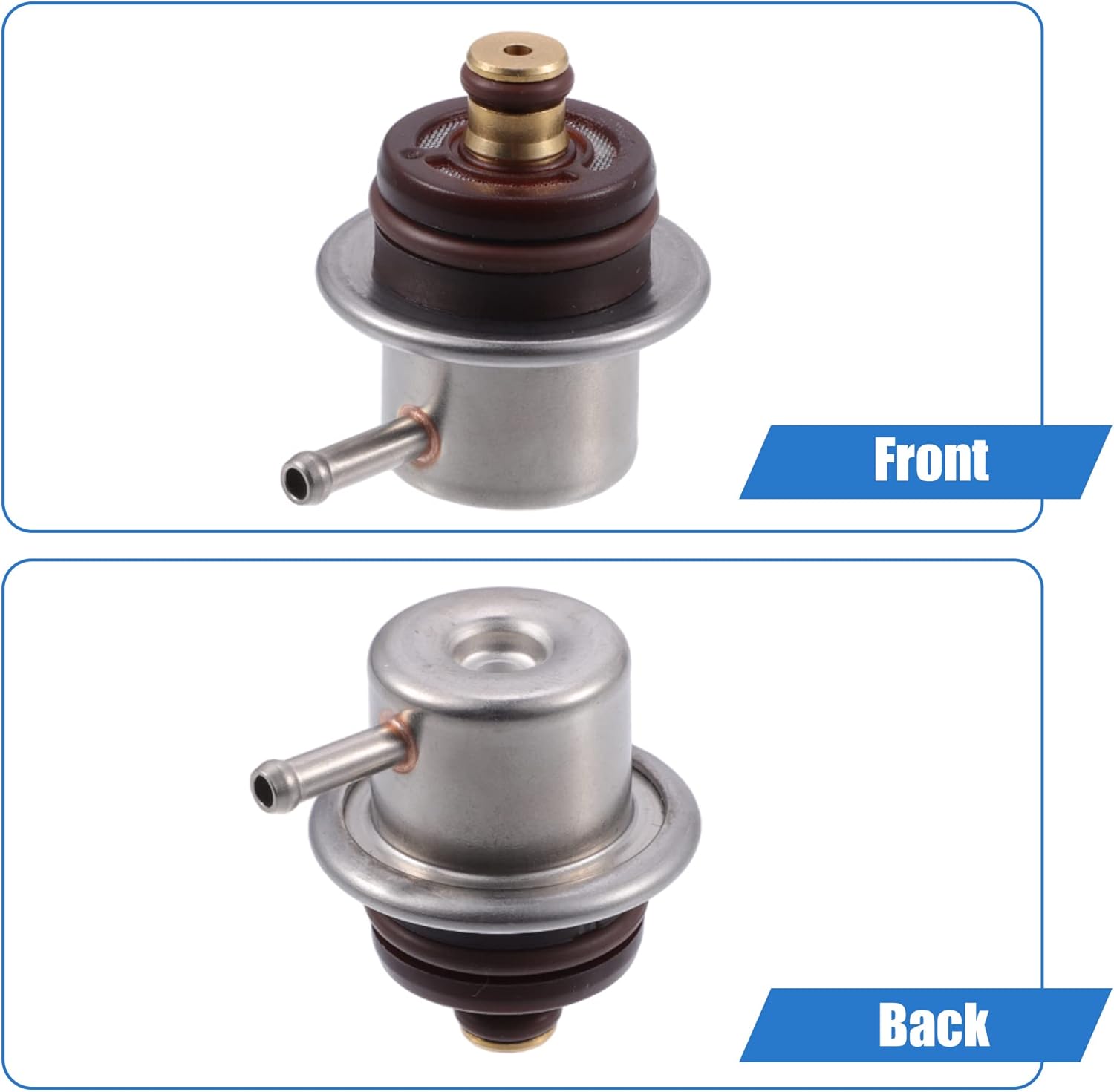 X AUTOHAUX Regulador de presión de inyección de combustible para Volkswagen EuroVan 1993 para Volkswagen EuroVan 1995 reemplaza 0280160557