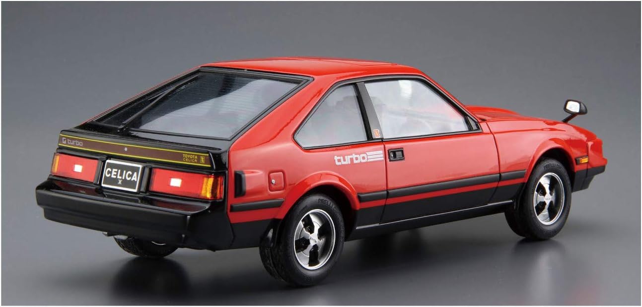 Aoshima 58503 El modelo de coche 082 Toyota Celica 2800GT 1982 Kit de escala 124