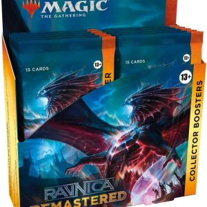Magic The Gathering Ravnica Remastered – Caja de refuerzo para coleccionista, 12 paquetes (180 cartas mágicas) Magic The Gathering Ravnica Remastered – Caja de refuerzo para coleccionista, 12 paquetes (180 cartas mágicas)
