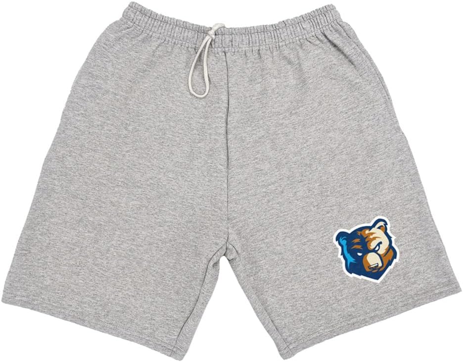 Pantalones cortos deportivos oficiales para hombre, con logotipo primario, colección Athletic Heather