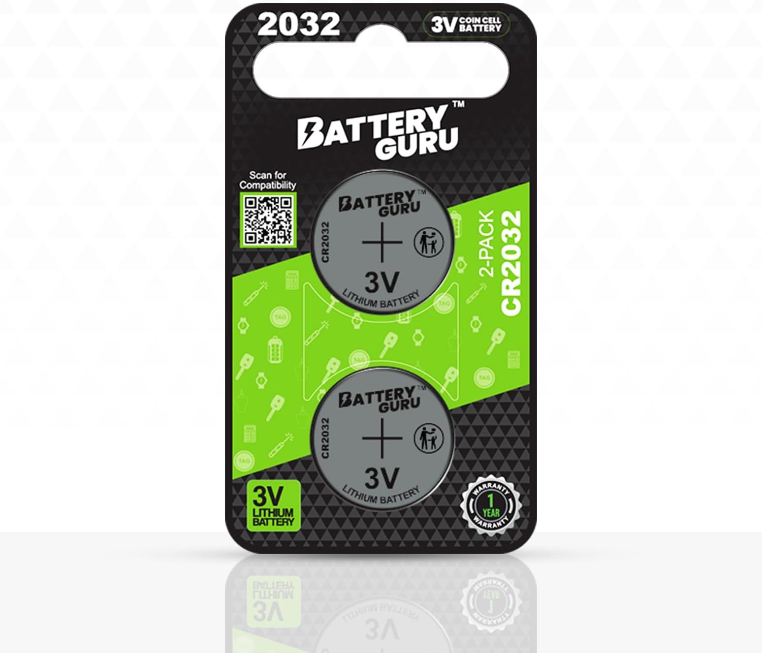 Reemplazo de batería para llavero compatible con Nissan Maxima (seleccionada batería remota máxima CR2032 de 3V 2009-2023)
