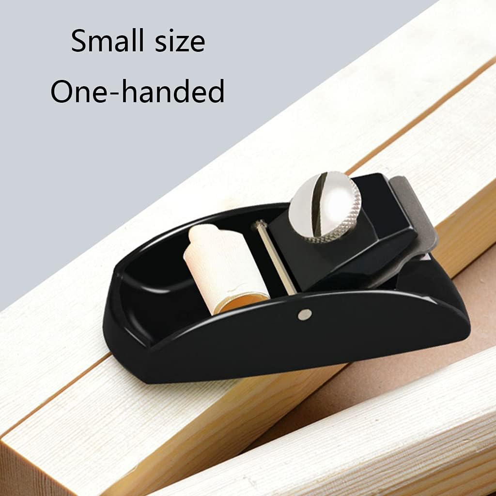 Mini cepilladora de mano Cepilladora de madera Herramienta de mano Plano de mano para carpintería de fondo plano Cepilladora de cepillado de madera