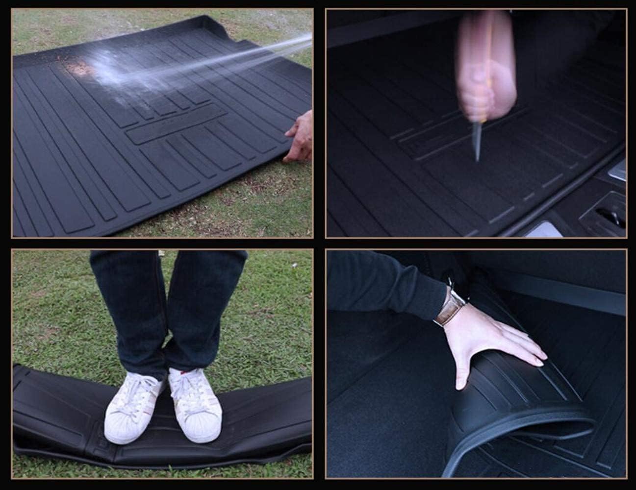 Wrangler – Forro de carga para todo tipo de clima, modelado 3D, resistente al agua, bandeja de carga trasera, protector de suelo, ajuste