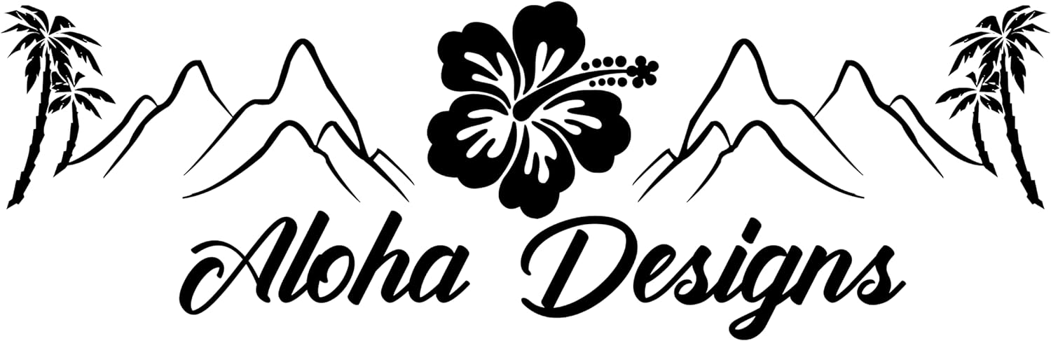 Aloha Designs Aloha – Organizador de escritorio pisapapeles, pieza de decoración de mesa, pisapapeles de cúpula de cristal de 3 pulgadas, ideal para