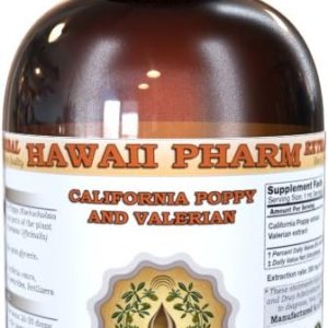 Extracto líquido de amapola y valeriana de California, tintura orgánica de amapola de California (Eschscholzia Californica) y valeriana (Valeriana Extracto líquido de amapola y valeriana de California, tintura orgánica de amapola de California (Eschscholzia Californica) y valeriana (Valeriana
