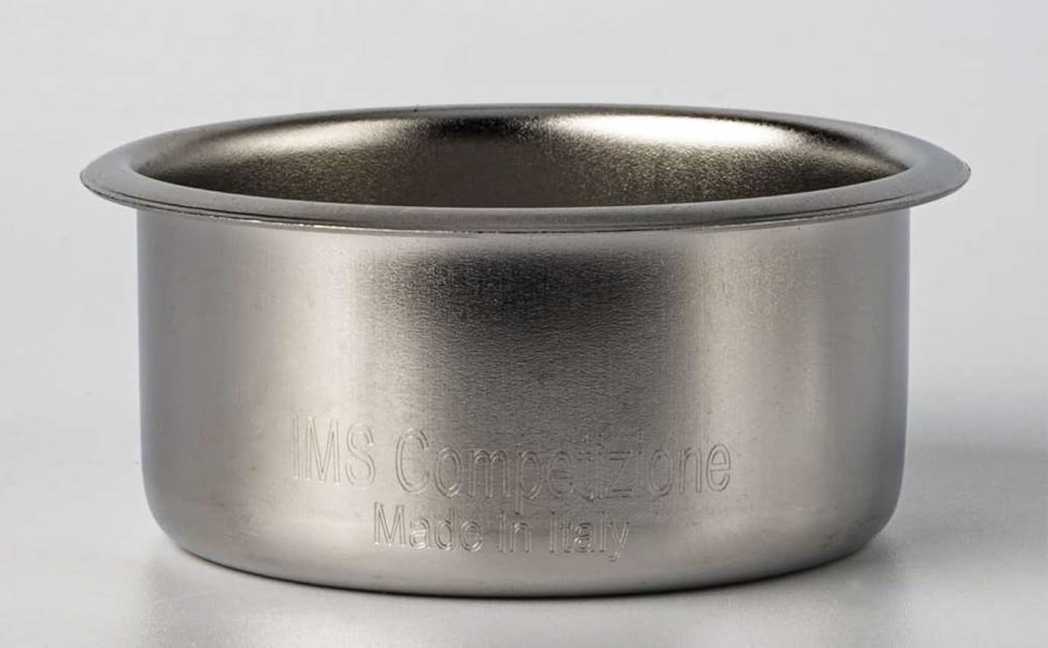 HUGH, by IMS – Cesta de filtro de precisión de 2.008 in, serie de competencia, cesta de filtro de café de acero inoxidable, 0.63 oz