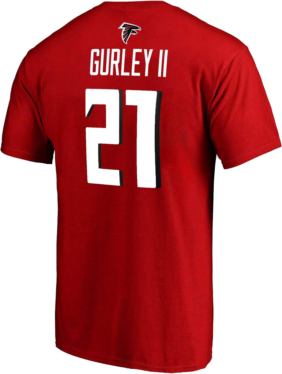 NFL Youth 8-20 – Camiseta de poliéster con el color del equipo, con nombre y número del jugador, 8, Todd Gurley Atlanta Falcons Red Home