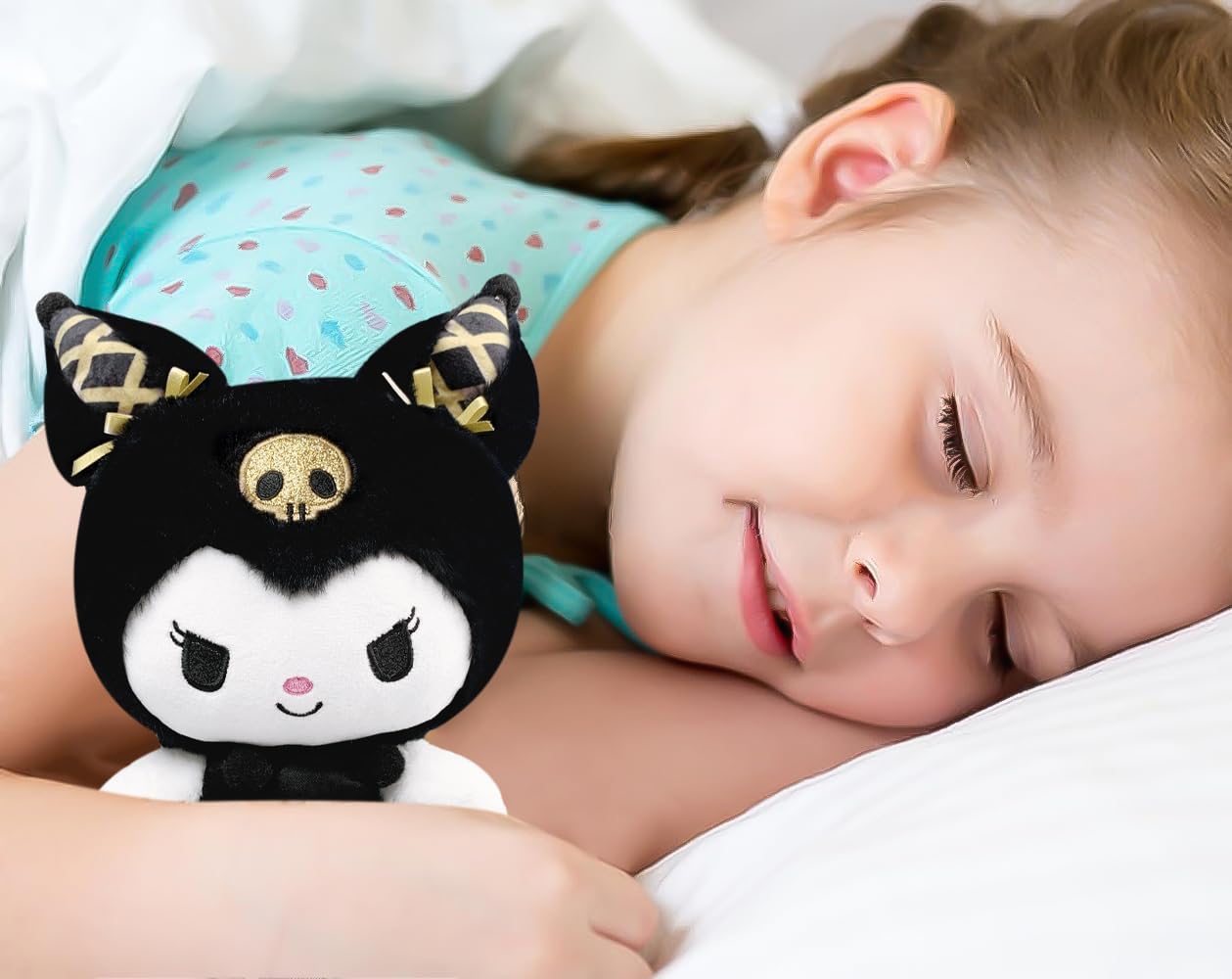 Kuromi – Lindo juguete de peluche de gatito, peluche de almohada, juguetes suaves de muñeca, juguete de animales de peluche, regalos de cumpleaños