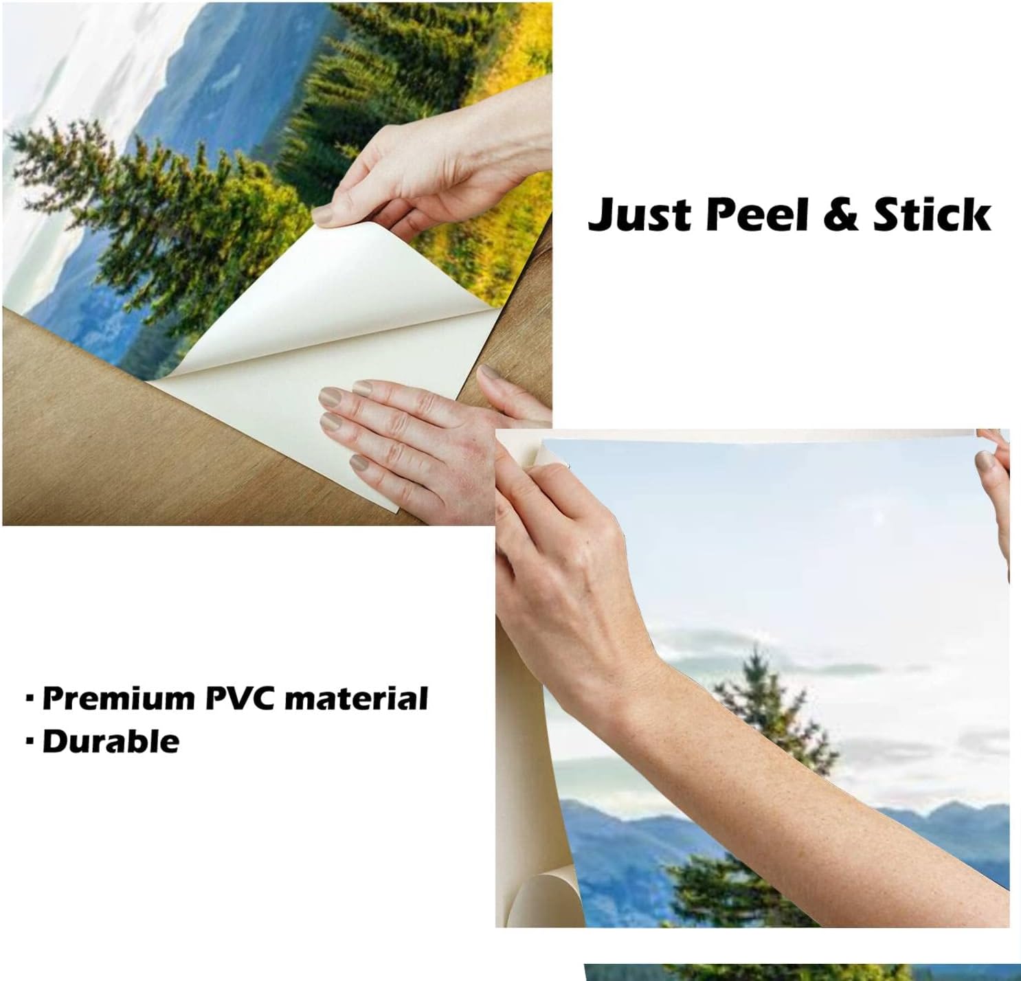 Murales de pared modernos 3D Sunrise Sunburst Tree San Juan Mountains Silverton Colorado – Papel tapiz autoadhesivo removible de PVC para decoración