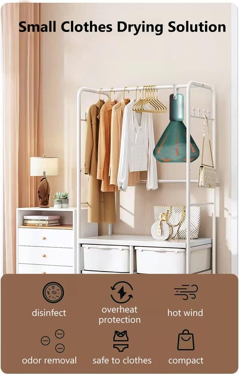Secadora de ropa portátil compacta y ligera para viajes, camping, RV, ropa interior de crucero, bragas, trajes de baño, calcetines, ropa de bebé,