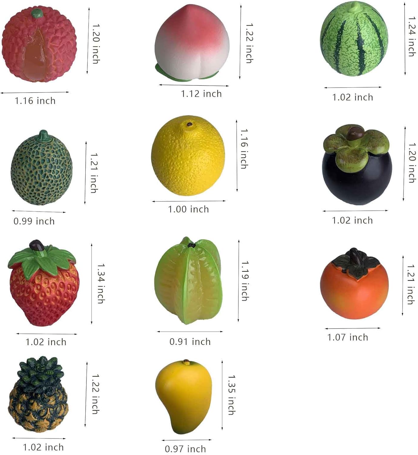 Imanes 3D de frutas para nevera, simulación de resina, imanes creativos en forma de fresa natural, divertidos imanes o adornos para decoración del