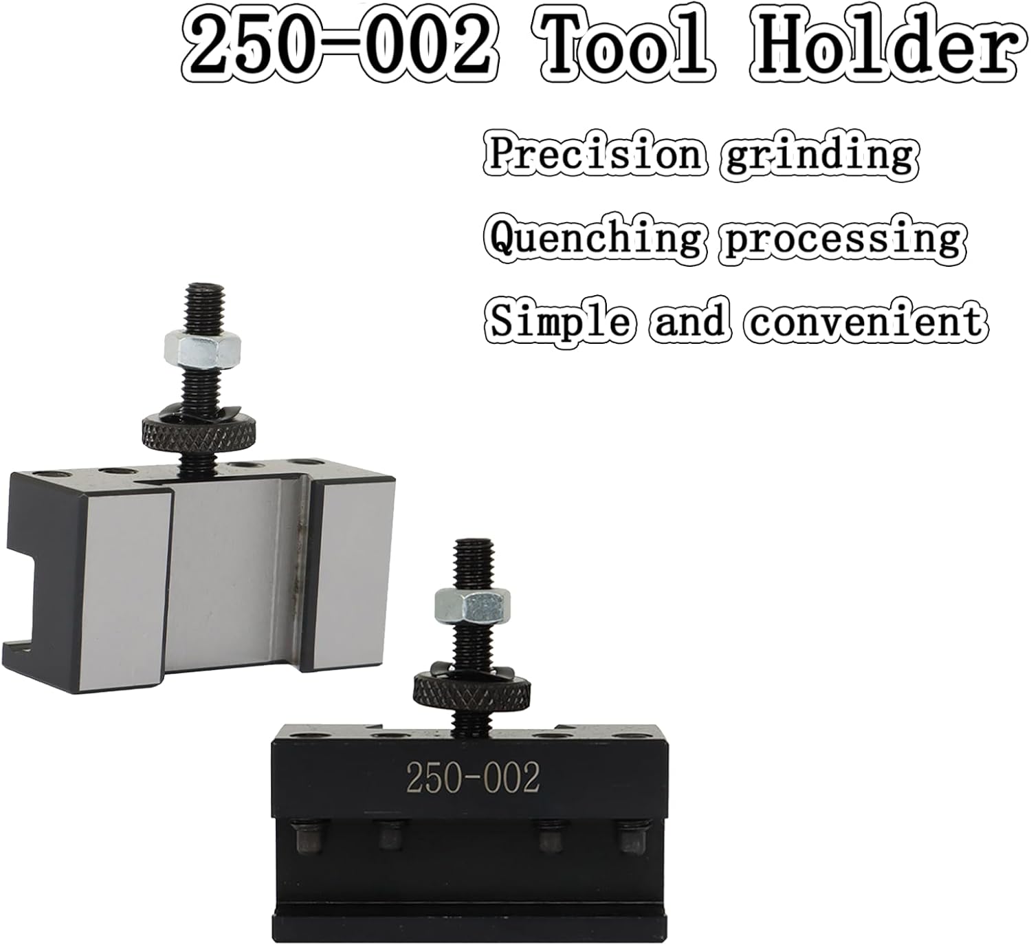 findmall OXA – Soporte para postes de herramientas de torneado y revestimiento de cambio rápido 250-002, 2 piezas