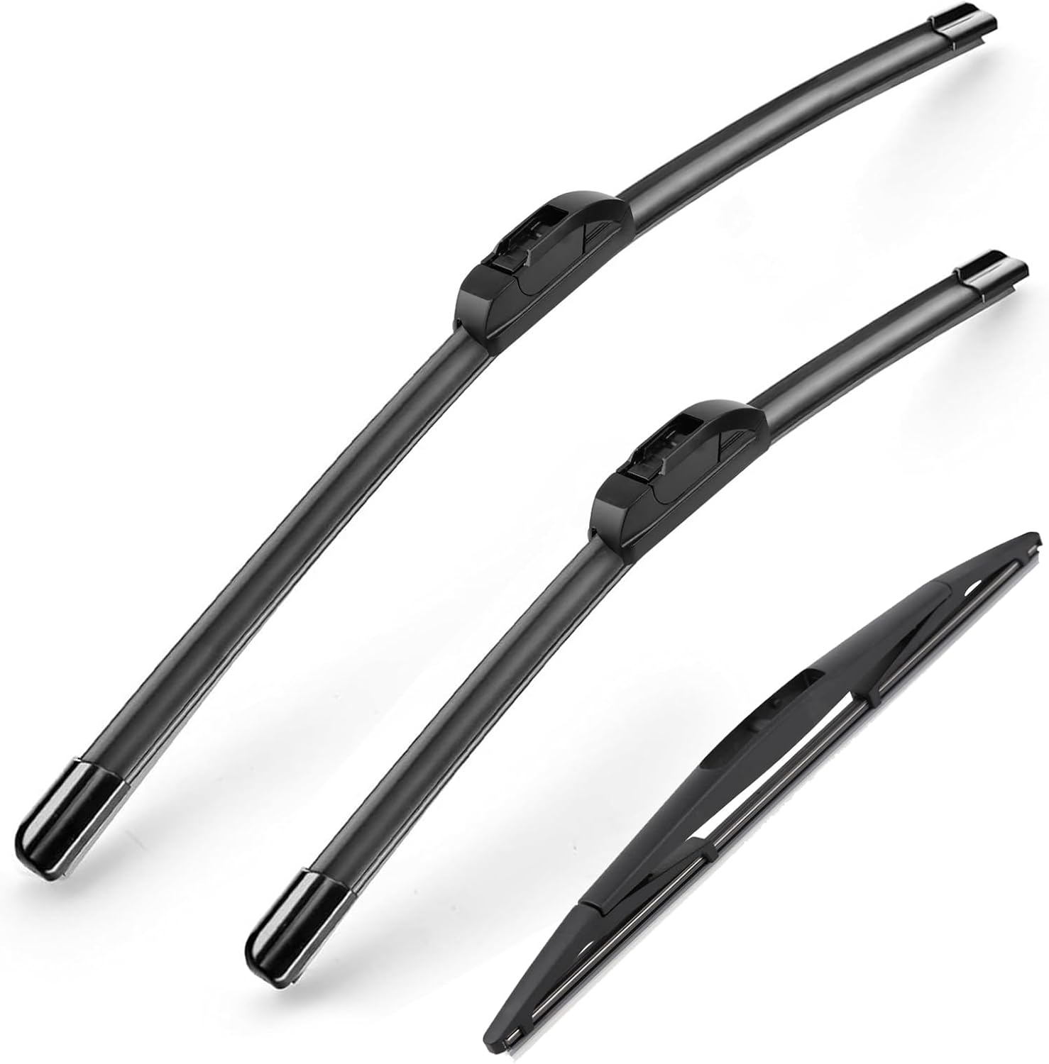 Limpiaparabrisas de 26 pulgadas + 16 pulgadas + 12 pulgadas para todas las estaciones, duradero, estable y silencioso, compatible con Subaru