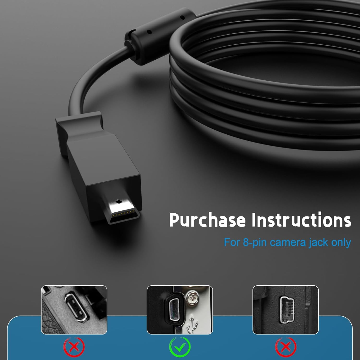 Cable de sincronización de datos de cámara USB de 3.93 pies para cámara Kodak EasyShare, cable USB compatible con Kodak C140 C180 C182 C190 C310