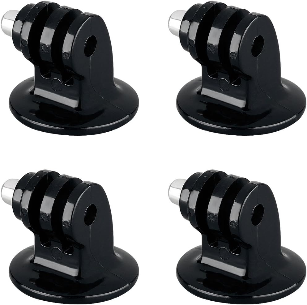 Sametop Adaptador de montaje de trípode compatible con GoPro Hero 12, 11, 10, 9, 8, 7, 6, 5, 4, Session, 3+, 3, 2, 1, Hero (2018), Fusion, Max, DJI