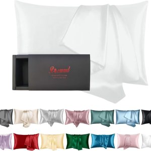 Funda de almohada de seda de morera orgánica tamaño King para cabello y piel, fabricada en Estados Unidos, fundas de almohada de seda con cremallera Funda de almohada de seda de morera orgánica tamaño King para cabello y piel, fabricada en Estados Unidos, fundas de almohada de seda con cremallera