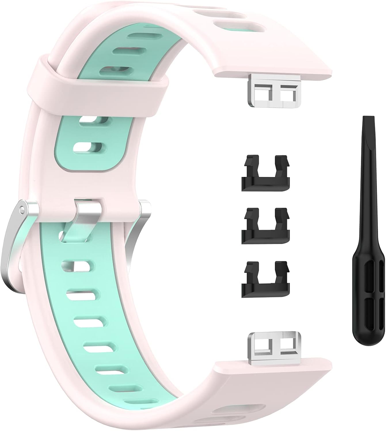 Chofit Correa deportiva de repuesto compatible con Huawei Watch Fit Special Edition para mujeres y hombres, pulseras de silicona transpirable,