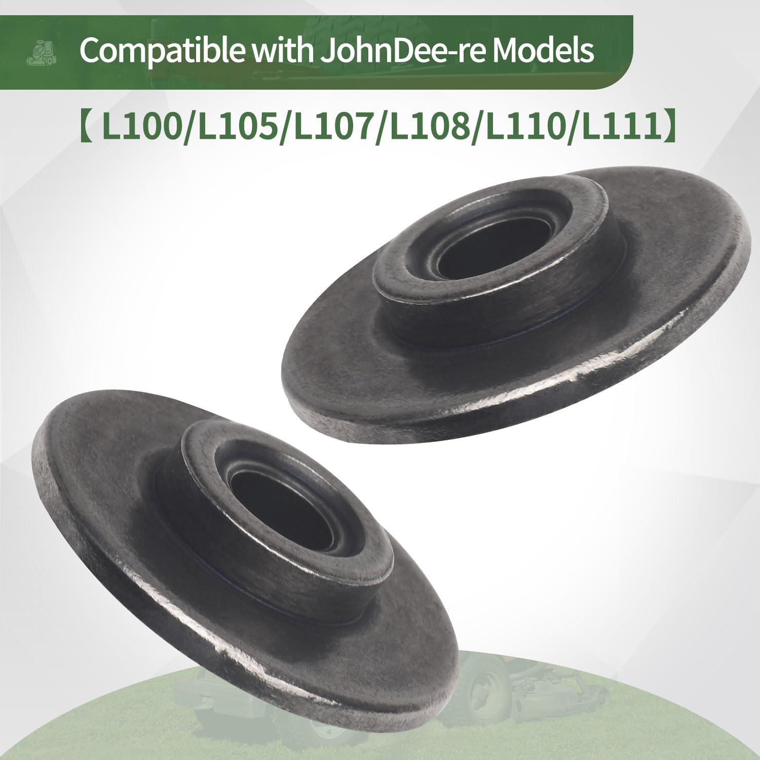 GX23240 Buje de equipo compatible con modelos Jo-hnDeere 102 115 L 100 110 120, para E-ZTrak Z335M, Z345M, Z225, Z235 Models Tractor de césped,