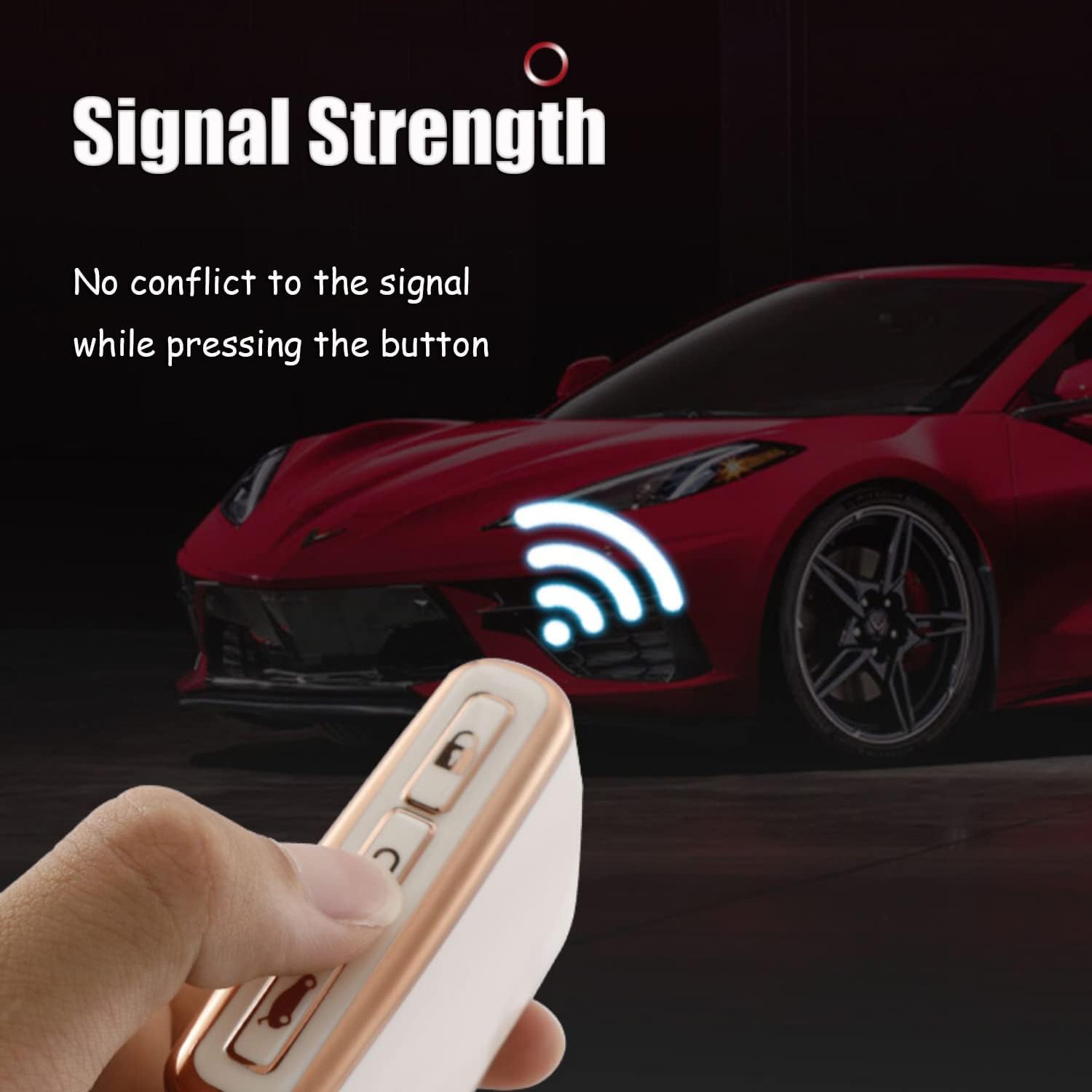 HIBEYO Funda para llave Volvo de TPU para Volvo XC90 XC60 XC40 S60 S90 V90 V60 Polestar 1 T5 T6 Accesorios Cubierta de llave Smart Key Holder