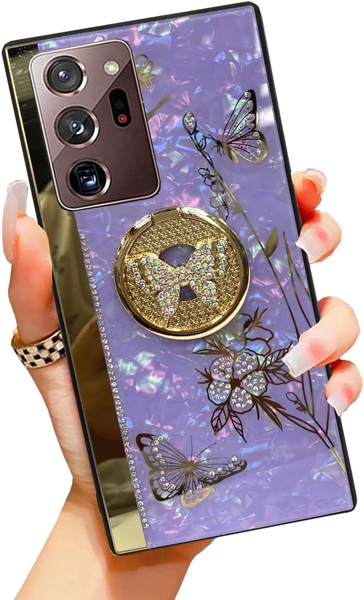 Funda para Samsung Galaxy A32 5G (no compatible con A32 4G) para mujeres y niñas, diseño de lujo, bonito diseño de diamantes de imitación de