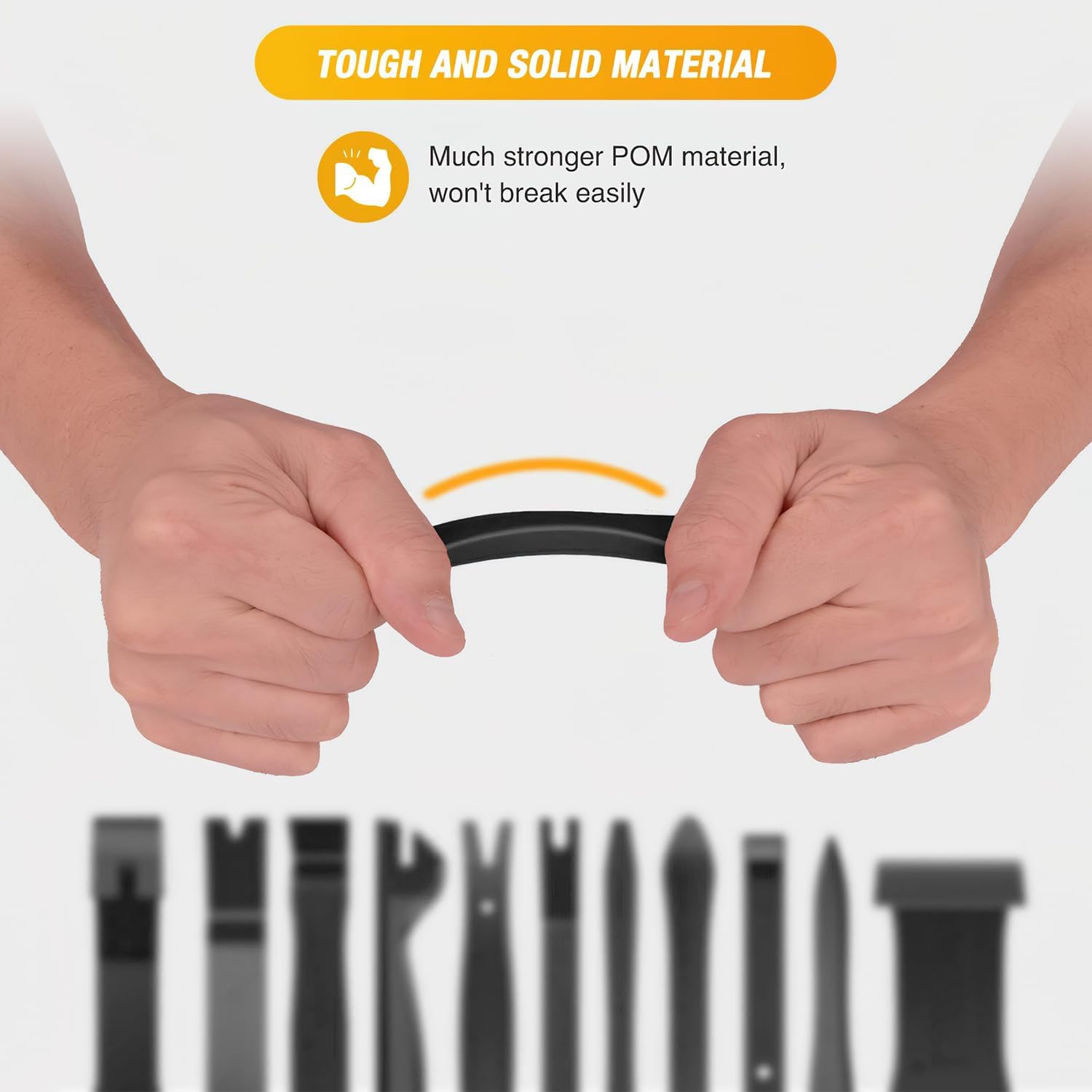 GOOACC Herramienta de extracción de molduras de 40 piezas, herramienta de extracción de terminales automáticos, alicates de clip automático, kit de