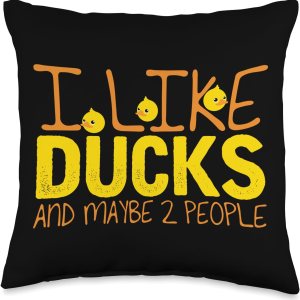 Ente Enten Entenvogel Vögel Vogel Motive Humorous Saying Duck Lover – Almohada (16 x 16 pulgadas), multicolor Ente Enten Entenvogel Vögel Vogel Motive Humorous Saying Duck Lover – Almohada (16 x 16 pulgadas), multicolor