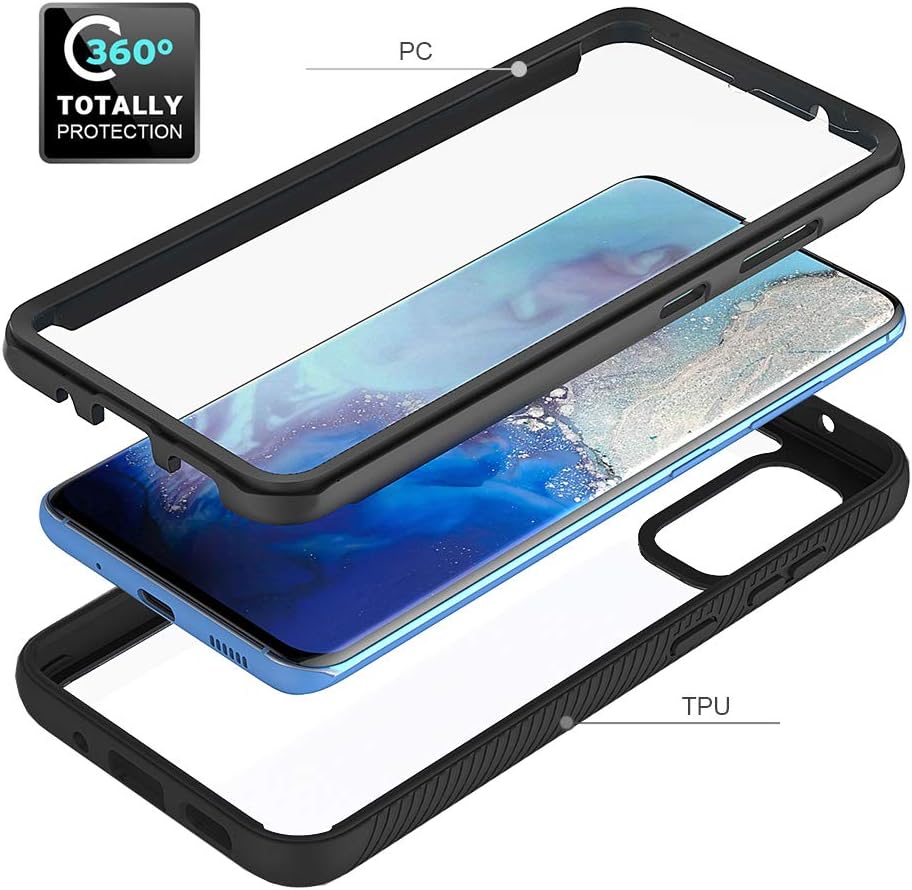 Funda de teléfono para Samsung Galaxy S20 Glaxay S 20 5G de 6.2 pulgadas, delgada, dura, transparente, a prueba de golpes, de TPU suave, híbrida,