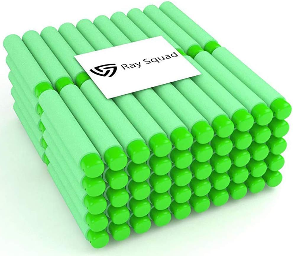 (120 Pack) Ray Squad Nerf Darts – Nerf Compatible Foam Toy Elite 2.0 Darts, Nerf Ammo Bullets, Nerf Refill Darts, Nerf Bullets