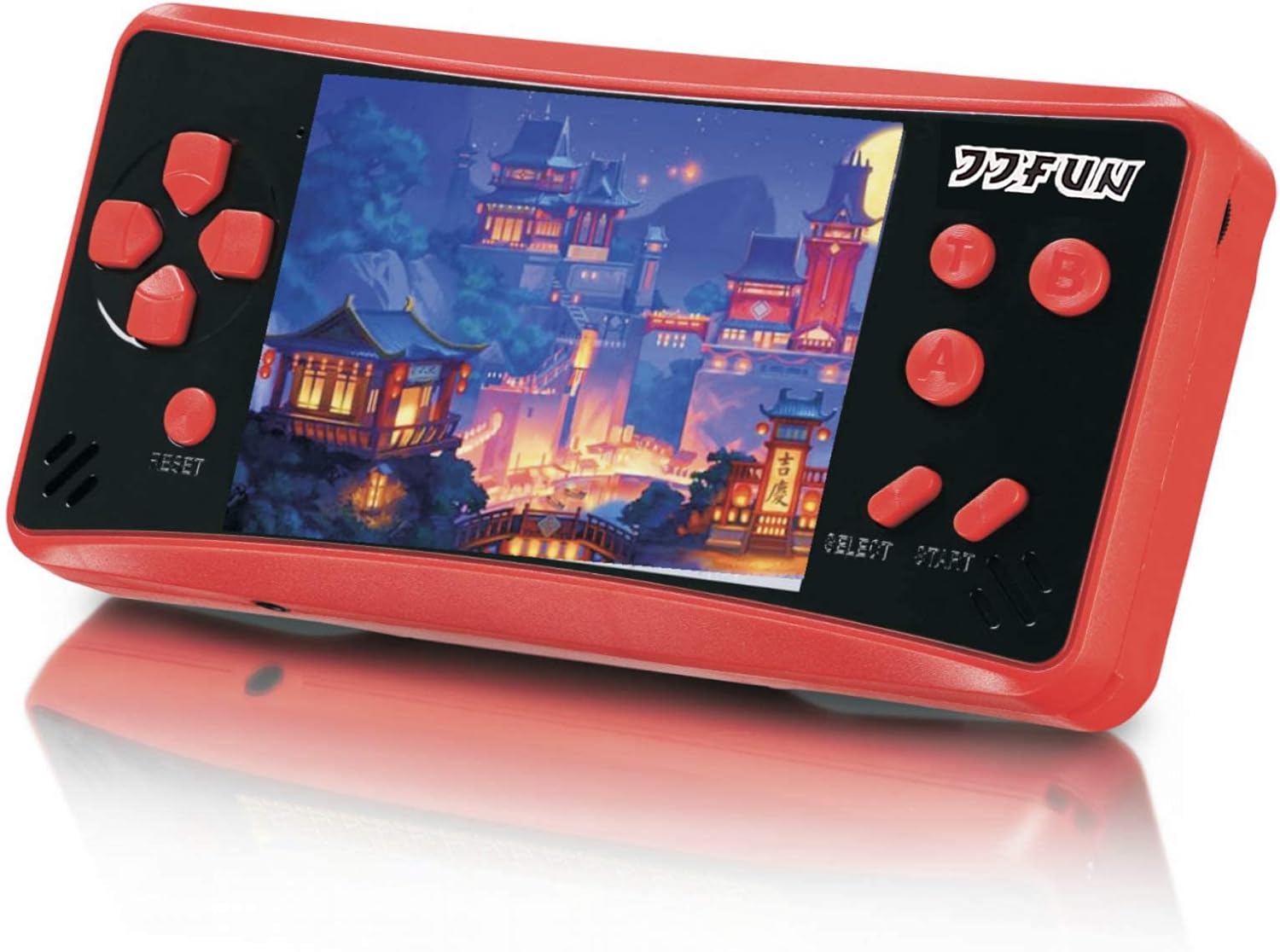 Consola de juegos de mano portátil Haopapa Retro Plus, reproductor de videojuegos integrado con 218 juegos clásicos, LCD de 3.5 pulgadas, gran