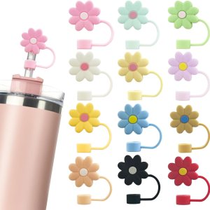 12 fundas de silicona para popotes compatibles con Stanley de 30 y 40 onzas, 0.394 in (2564 pulgadas), bonitas tapas de popote a prueba de polvo 12 fundas de silicona para popotes compatibles con Stanley de 30 y 40 onzas, 0.394 in (2564 pulgadas), bonitas tapas de popote a prueba de polvo