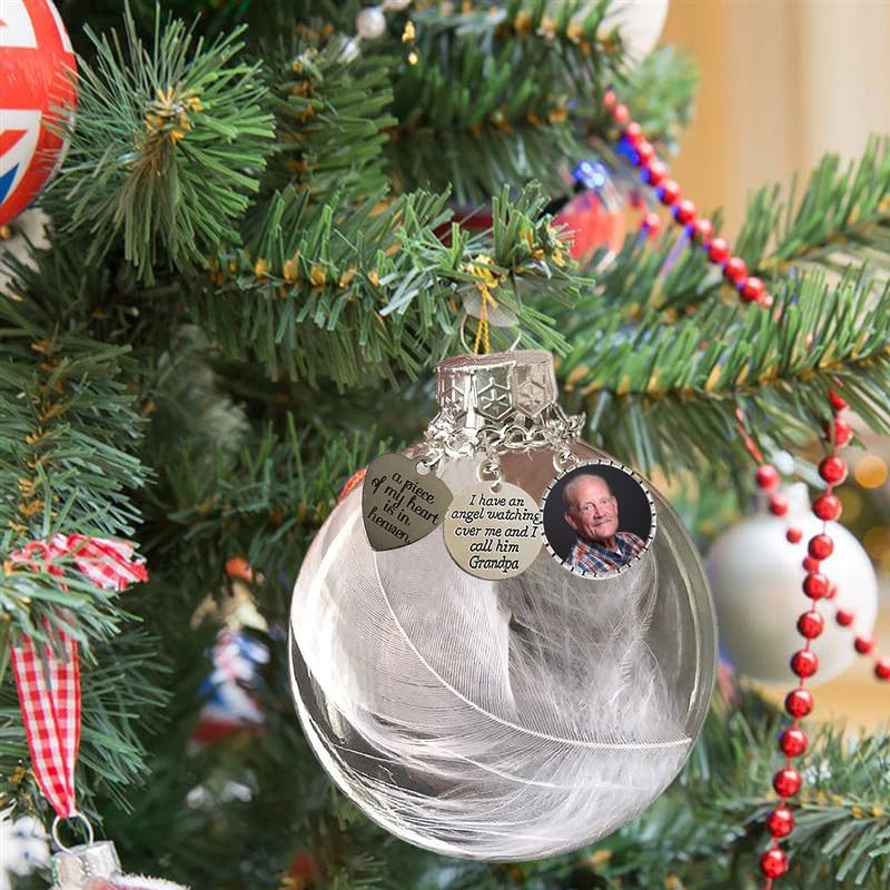 Adornos conmemorativos para la pérdida de tu marido, regalo de condolencias por la pérdida de un ser querido, adornos conmemorativos de Navidad,