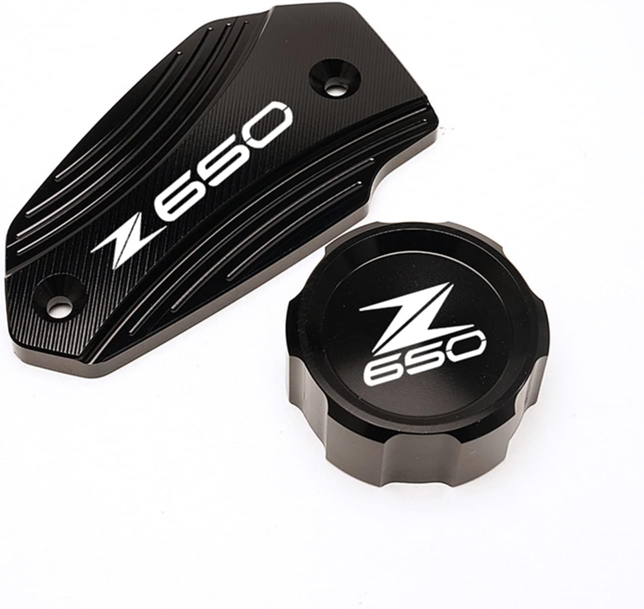 KemtAt – Cubierta de cilindro compatible con Kawasaki Z900 Z650 Z800 Z 900 800 650 2013-2022 para motocicleta CNC trasera y delantera (color Z650