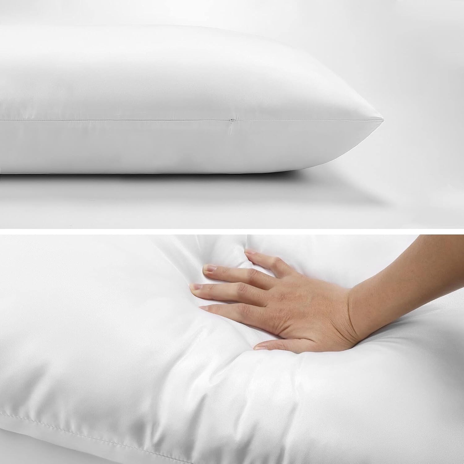 Fundas de almohada refrescantes con diseño de reno burdeos, fundas de almohada lumbar para exteriores con cremallera invisible, funda de almohada