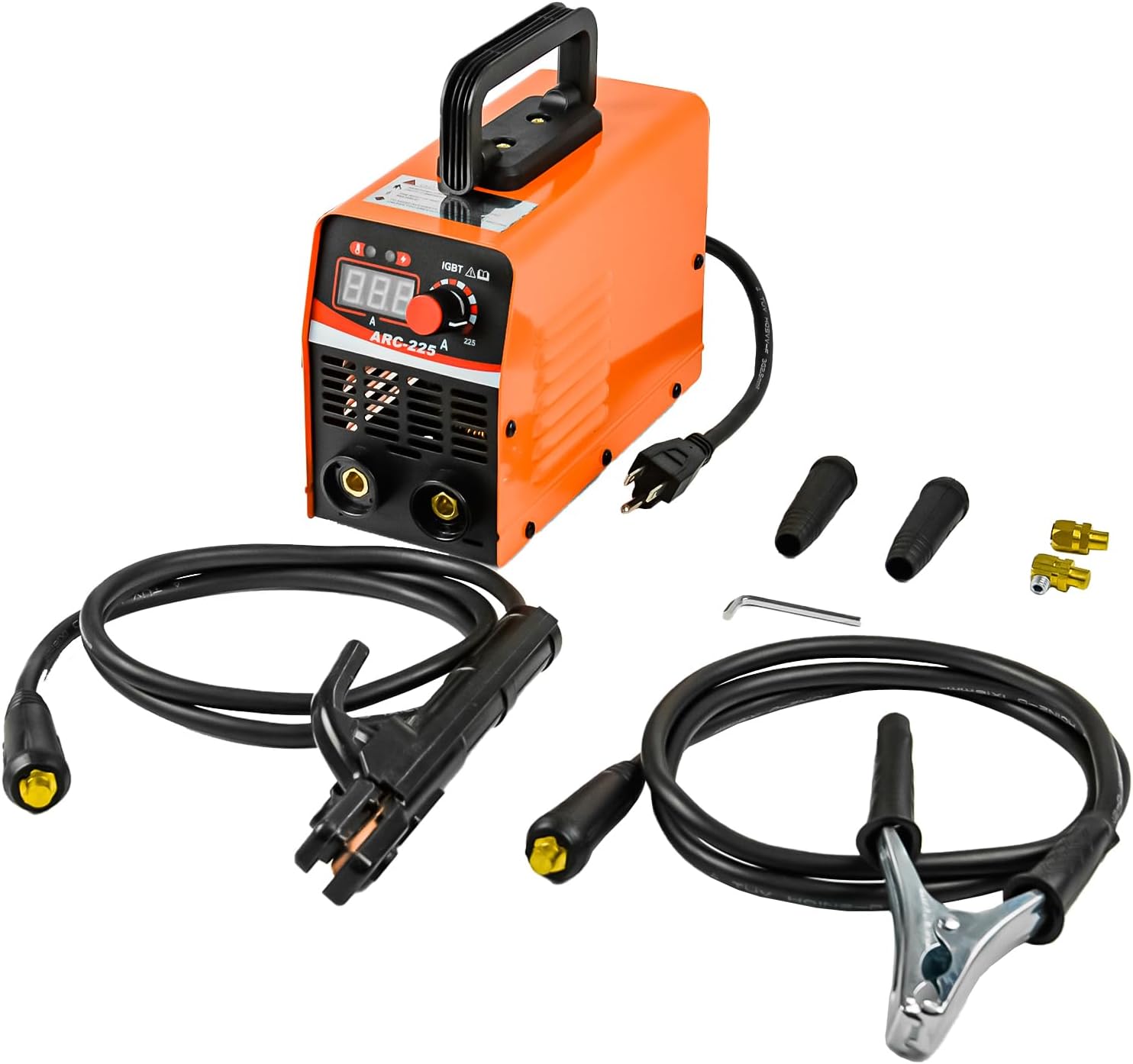 Zistel Máquina soldadora de arco de 110 V, 120 A portátil de soldadura de palo pequeño+cable más largo, mini soldador inversor principiantes – 2