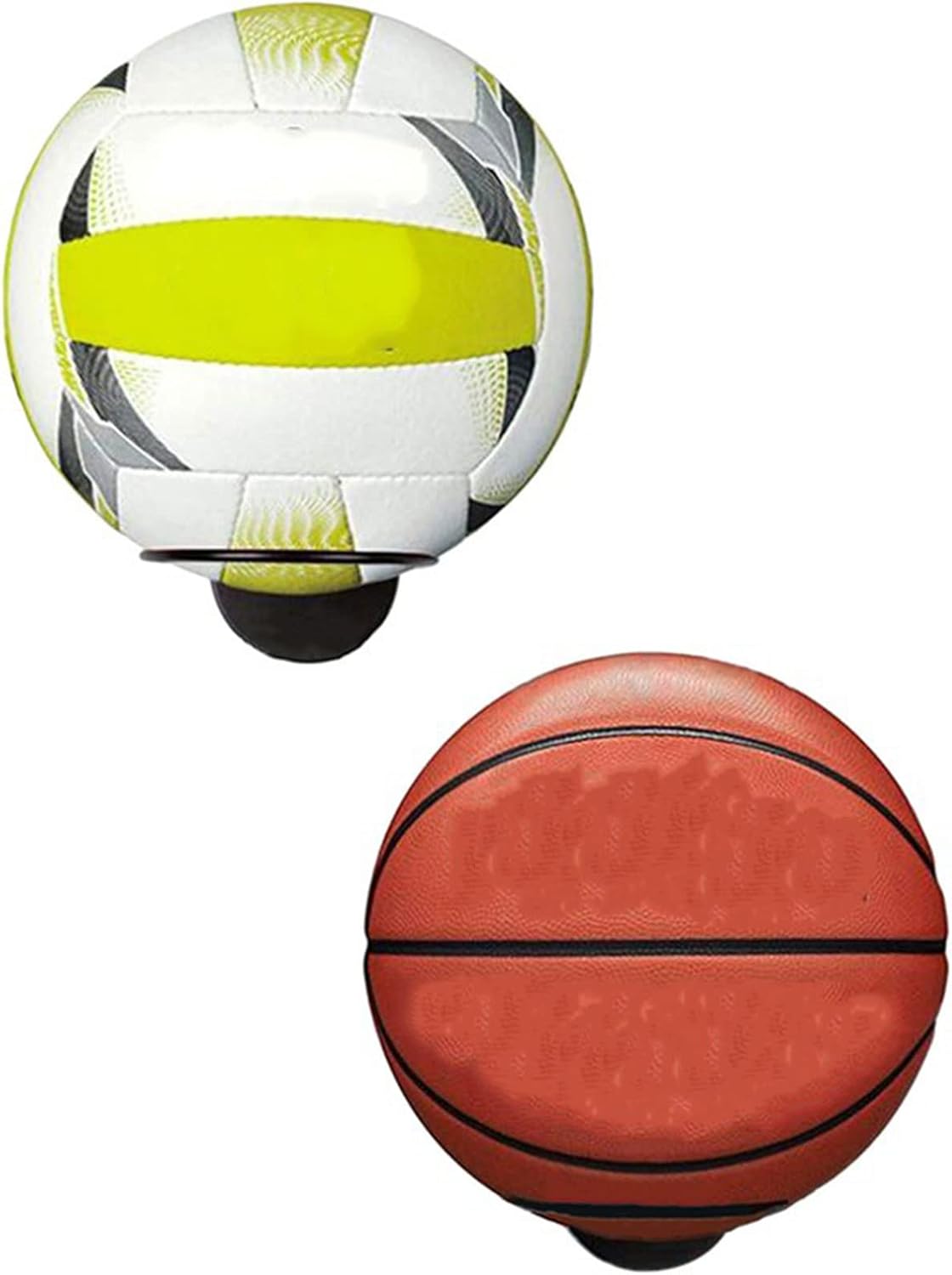 Estante de baloncesto de fútbol y voleibol para decoración de cuevas de hombres y niños, decoración de habitación de niños, bola de recuerdo