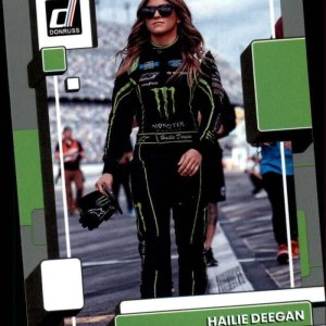 2023 Donruss Racing Silver #82 Hailie Deegan Monster EnergyDGR-CrosleyFord Official NASCAR Trading Card (Stock Photo Shown, Near Mint to Mint 2023 Donruss Racing Silver #82 Hailie Deegan Monster EnergyDGR-CrosleyFord Official NASCAR Trading Card (Stock Photo Shown, Near Mint to Mint
