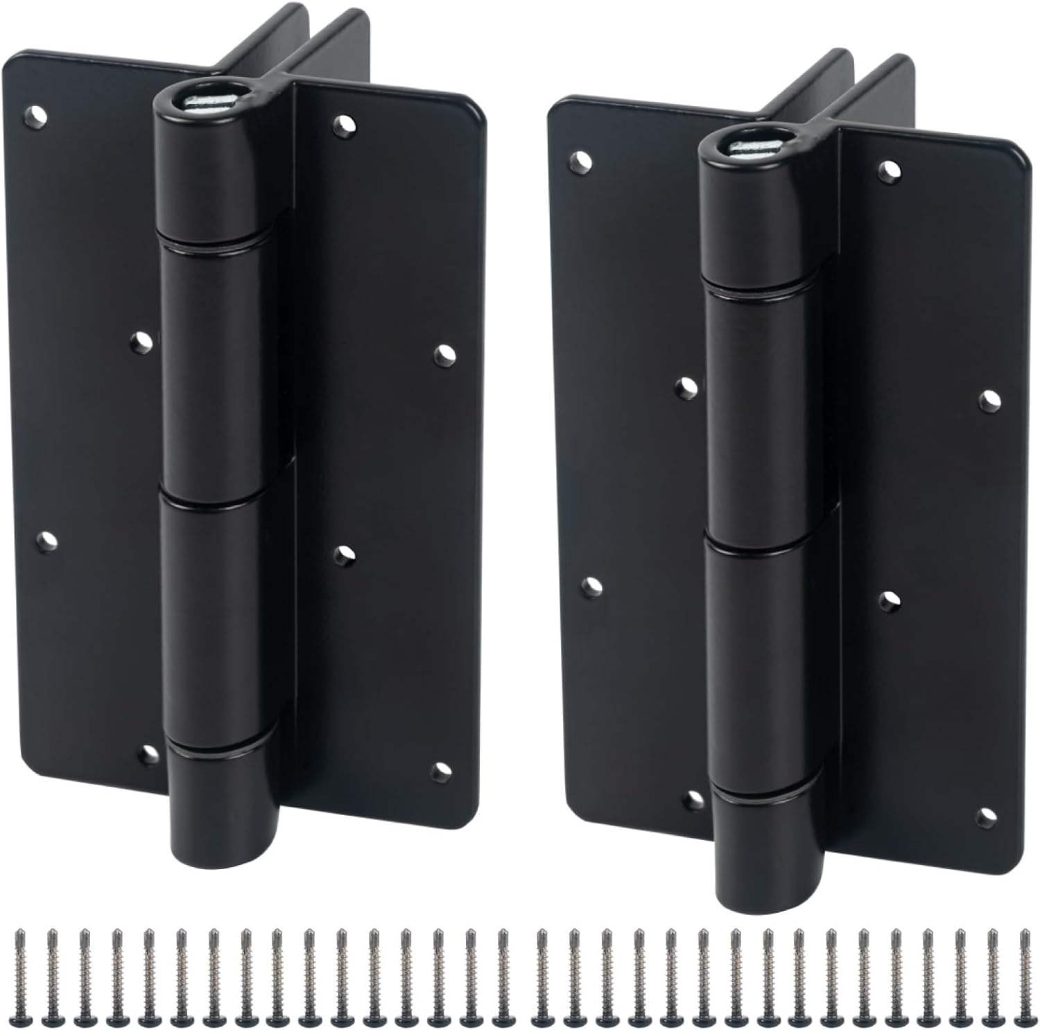 Bisagra de puerta de seguridad de metal de cierre automático de aluminio de 5 34 pulgadas para puerta de seguridad de piscina residencial, puerta de