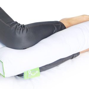 Sleep Yoga Almohada alternativa de plumón de diseño ergonómico para soporte de rodilla, hipoalergénica y lavable, 26 x 13 x 3 pulgadas, talla única, Sleep Yoga Almohada alternativa de plumón de diseño ergonómico para soporte de rodilla, hipoalergénica y lavable, 26 x 13 x 3 pulgadas, talla única,