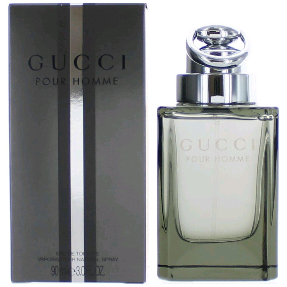 Gucci Eau de Toilette en espray para hombre, 3 onzas