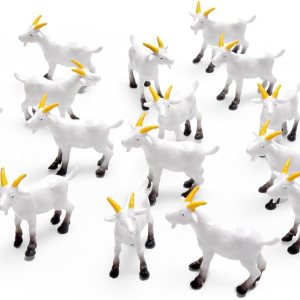 25 figuras miniatura de cabra en miniatura, de cordero, de resina, de cordero, modelo de animales de granja de plástico, para suculentas, maceta, 25 figuras miniatura de cabra en miniatura, de cordero, de resina, de cordero, modelo de animales de granja de plástico, para suculentas, maceta,
