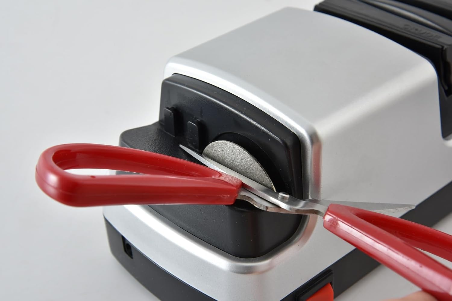Afilador de cuchillos eléctrico profesional para cuchillos rectos o dentadosde cerámica, tijeras, sistema de afilado de cuchillos de cocina