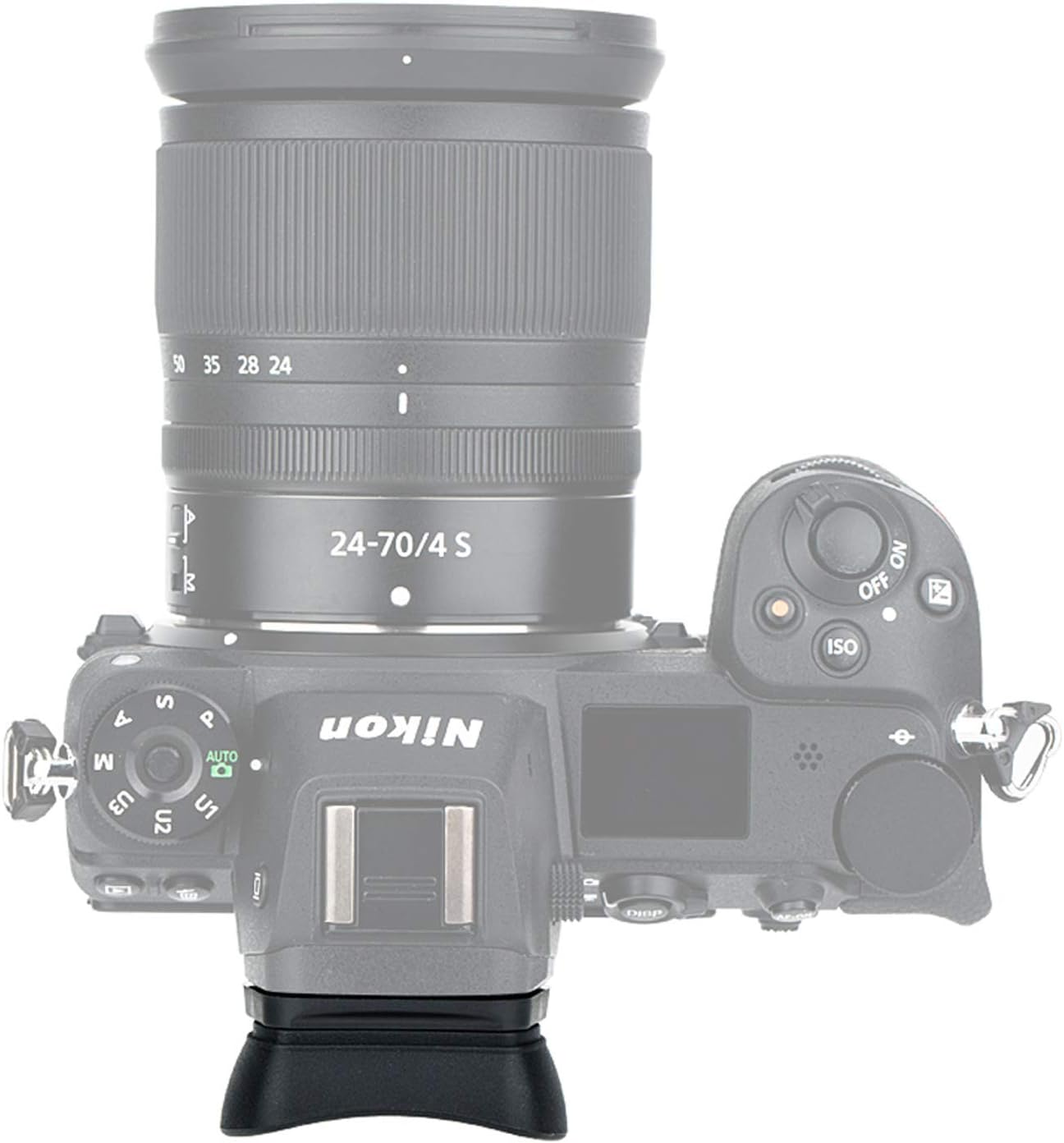 JJC KIWIFOTOS – Ojo ergonómico para cámara larga para Nikkor Z5 Z6 Z7 Z6II Z7II, visor de piezas para ojos de copa de ojo reemplazar DK-29, silicona